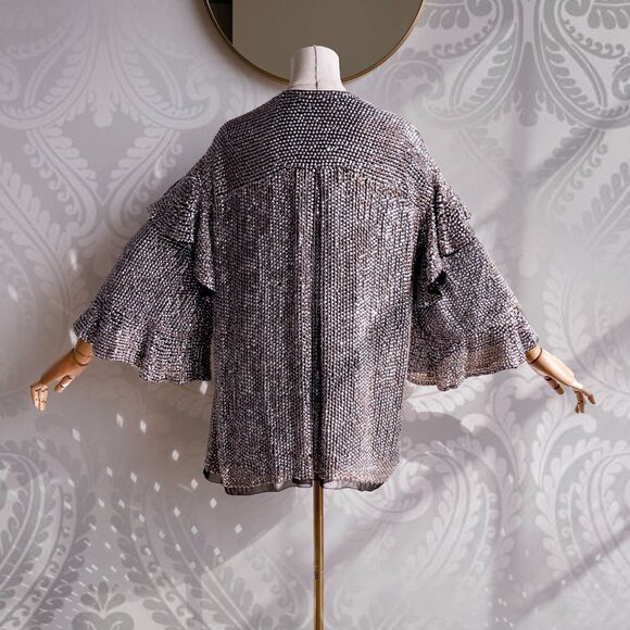 To-die-for iconic Isabel Marant runway sequin tunic top - Picture 2 of 6